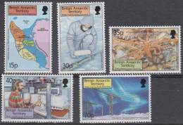 BAT British Antarctic Teritory 1999 Discoveries In Antarctic Mi. 293-97 - MNH (**) - Ongebruikt