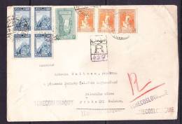 E-ASIA-03 LETTER FROM TURK  ISTAMBUL TO TCHECOSLOVAQUIE 17.02.1929 - Brieven En Documenten