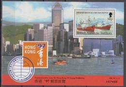 BAT British Antarctic Teritory 1997 Hong Kong´97 - Mi. Bl. 5 - MNH (**) - Ongebruikt