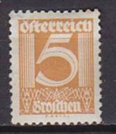 K3325 - AUSTRIA Yv N°334 * - Ongebruikt