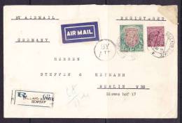 E-ASIA-05 LETTER FROM INDIA BOMBAY TO GERMANY BERLIN 23.04.1931 - Poste Aérienne