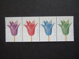 PORT BETAALD 2000      NVPH 2 - 5   SE TENANT   STRIP OF 4  TULP     MNH **   (P47-020) - Ongebruikt