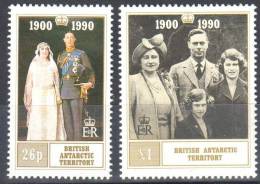 BAT British Antarctic Territory 1990 Royal Family - Mi 171-72 - MNH (**) - Nuovi