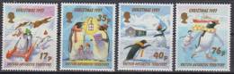 BAT British Antarctic Teritory 1997 Christmas - Penguins Mi. 259-262 - MNH (**) - Nuovi