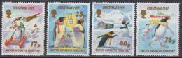 BAT British Antarctic Teritory 1997 Christmas - Penguins Mi. 259-262 - MNH (**) - Ungebraucht