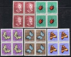 1952 PRO JUVENTUTE Bloc De 4 ** / MNH Série Complète - Unused Stamps