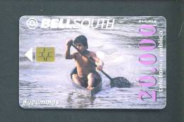 ECUADOR  -  Chip Phonecard As Scan - Equateur