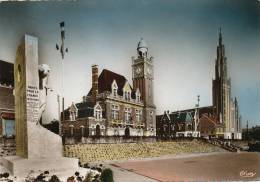 MOREUIL - Mairie Eglise Et Monument Aux Morts (1956) - Moreuil