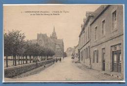 29 - GUERLESQUIN --  L'Abside De L'Eglise Et..... - Guerlesquin