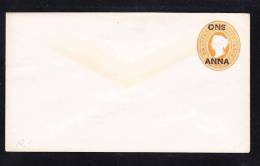 E-ASIA-50 ENVELOPE INDIA ONE ANNA - Other & Unclassified