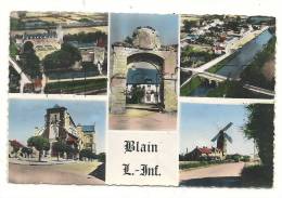 Blain (44) : 5 Vues Dont Le Moulin En 1958. - Blain