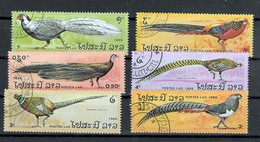 LAOS Nº 715 AL 721 - Patrijzen, Kwartels