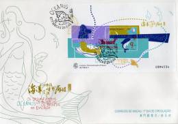 MACAU 1998  OCEANOS    OCÉANS     OCEANS - FDC