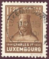 Luxemburg 1935 Mi# 288 Vollstempel 1.25 F. Kinderhilfe - Usati