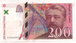 Billet 200 Francs Gustave Eiffel 1996 Bon état [B015] - 200 F 1995-1999 ''Eiffel''