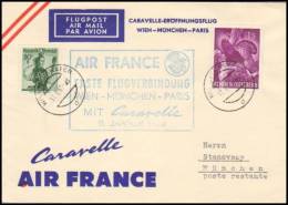 Austria 1969, Airmail Cover Wien To Paris, Air France - Otros & Sin Clasificación