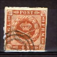 DAN 47 - DANEMARK N° 8 OBLITERE - Used Stamps