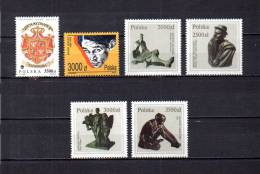 Polonia   1992  .-   Y&T  Nº   3197 - 3198 - 3199/3202    ** - Unused Stamps