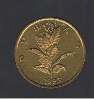 CROATIA - CROACIA -  10 Lipa 1995  KM6  - Tobacco Plant - DUHAN - Kroatien