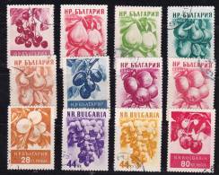 Bulgarie 1956-1957 N°Y.T. :  851 à 858 Obl. - Usados