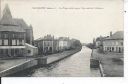 LE CHESNE - La Place, Côté Ouest Et Le Canal Des Ardennes - Le Chesne
