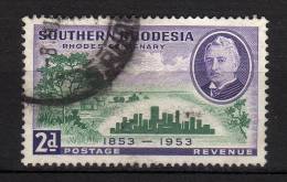 SOUTHERN RHODESIA – SUD RODESIA – 1953 YT 74 USED - Rodesia Del Sur (...-1964)