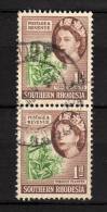 SOUTHERN RHODESIA – SUD RODESIA – 1953 YT 80 X 2 USED - Rodesia Del Sur (...-1964)