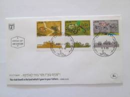 ISRAEL1983 MODERN SETTLEMENTS   FDC - Lettres & Documents