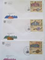 ISRAEL1986 JEWISH INSTITUTE HIGHER LEARNING WITH AMERIPEX  FDC - Covers & Documents