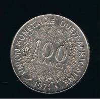 WEST AFRICAN STATES  - 100  Francs  1974  KM4 - Other & Unclassified