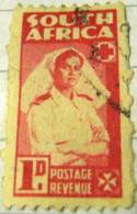 South Africa 1942 Nurse 1d - Used - Nuevos