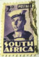 South Africa 1942 Sailor 2d - Used - Unused Stamps