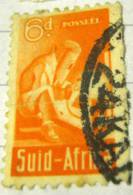 South Africa 1942 Welder 6d - Used - Ungebraucht
