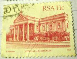 South Africa 1984 City Hall Kimberley 11c - Used - Usados