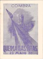 Coimbra - Queima Das Fitas, 28 De Maio De 1928 (4 Scans) - Alte Bücher