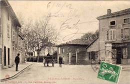 VILLARS LES DOMBES - Petite Place - Attelage  (55018) - Villars-les-Dombes