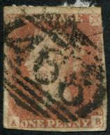 Pays : 200  (G-B)  Yvert Et Tellier N° :   3 (o)  [A-B] - Used Stamps