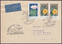 Germany GDR 1975, Airmail Cover Berlin To Wien - Briefe U. Dokumente