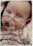 Saint Marin 2002. ~ YT 1804 - Nouveau-né - Used Stamps