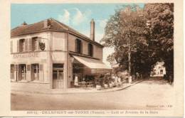 89. Champigny. Café Et Avenue De La Gare - Champigny