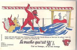 Buvard La Vache Qui Rit Série Travaux D´Hercule N°1 Illustré Par Paul Grimault - Produits Laitiers