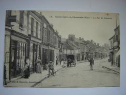 Saint- Just-en-Chaussée ,la Rue De Beauvais - Saint Just En Chaussee