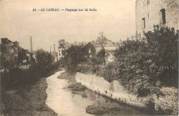 55 - LE CATEAU - PAYSAGE SUR LA SELLE - Le Cateau