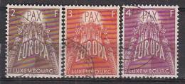 Q3884 - LUXEMBOURG Yv N°531/33 - Used Stamps