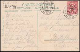 Switzerland 1906, Card From Luzern - Briefe U. Dokumente