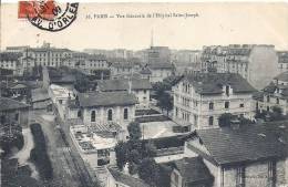 Cpa Paris, Vue Générale Sur L'hôpital St Joseph - Arrondissement: 14
