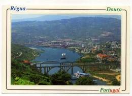 RÉGUA, Douro - Vista Parcial E Pontes Sobre O Douro  (2 Scans) - Vila Real