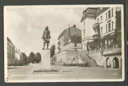 SWEDEN  KARLSKRONA  , MOMUMENT  STREET VIEW   , OLD  POSTCARD  ,m - Danzig