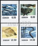 Denmark - 2012 - Fish - Mint Self-adhesive Stamp Set - Ungebraucht