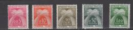 France Taxe N° 90 / 94 Luxe ** - 1960-.... Mint/hinged